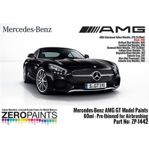 Peinture Zero Paints ZP-1442-BLACK Mercedes-AMG GT Noir 60 ml