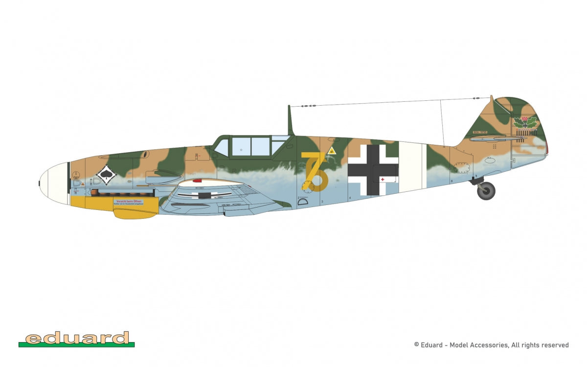 Eduard 84203 Bf 109G-4 - Édition Week-end 1/48 – image 5