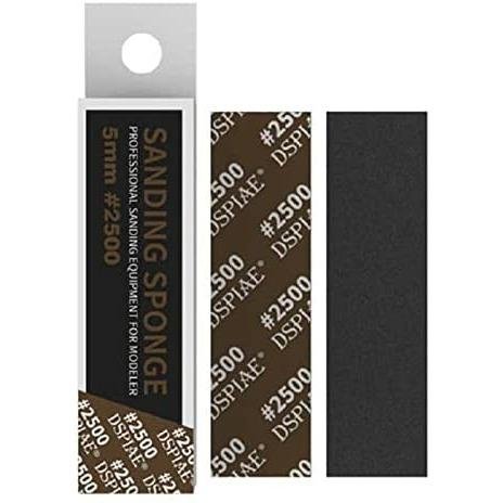 Éponge à poncer DSPIAE SS5-2500 5 mm n° 2500 (lot de 5)
