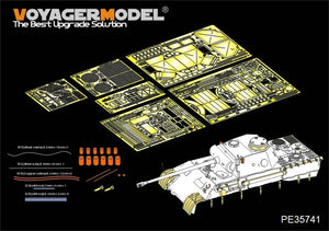 Maquette Voyager PE35741 Panther D allemand de base de la Seconde Guerre mondiale pour ICM 35361 1/35