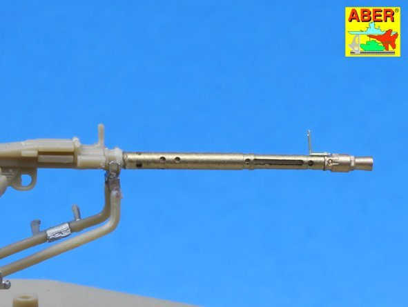 Aber 35L-098 Ensemble de 2 canons pour mitrailleuse de char allemande MG 34 avec Panzermantel (1/35) – imagen 4