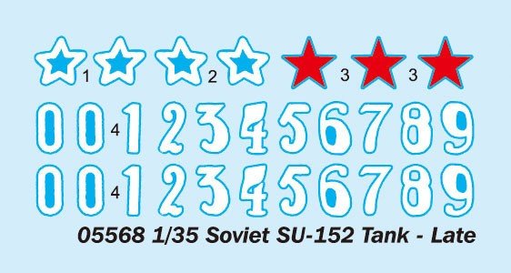 Trumpeter 05568 SU-152 soviétique tardif (1/35) – Bild 4