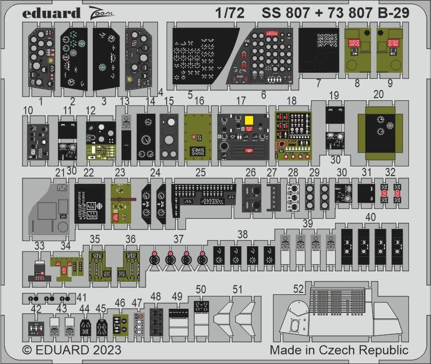Eduard BIG72177 B-29 HOBBY 2000, ACADEMY 1/72 – image 6