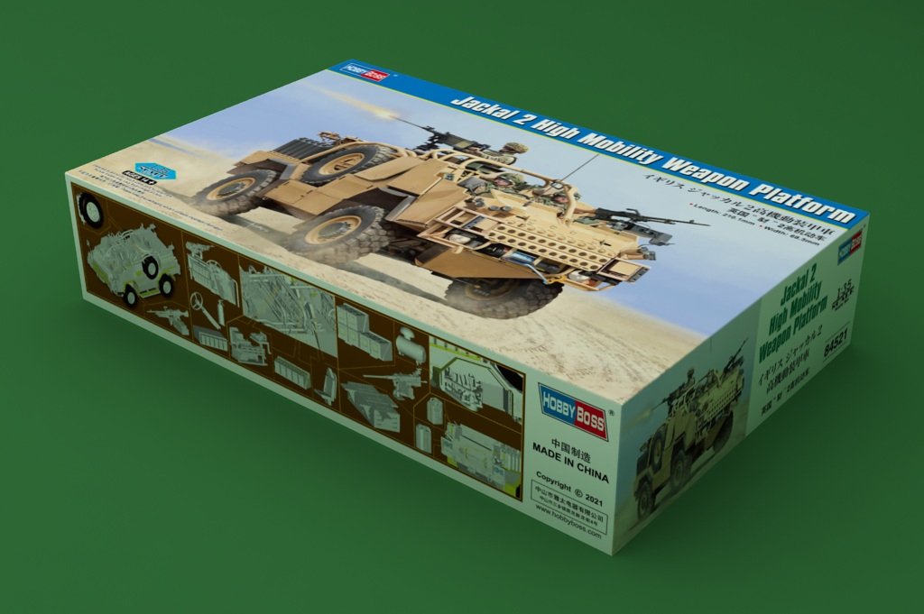 Hobby Boss 84521 Jackal 2 Plateforme d&amp;#39;armement à haute mobilité 1/35 – image 2