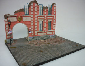 RT-Diorama 35222 Socle de diorama : « Rue bombardée » 1/35 – image 3