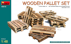 MiniArt 49016 JEU DE PALETTES EN BOIS 1/48