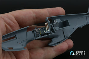 Intérieur imprimé en 3D et coloré sur papier décalcomanie Quinta Studio QD48533 P-51B/C Mustang Early (Eduard) 1/48 – immagine 7