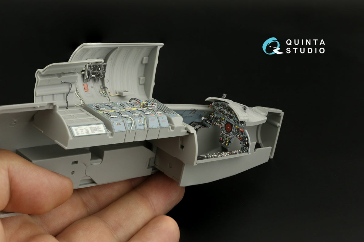 Intérieur coloré imprimé en 3D sur papier décalcomanie Quinta Studio QD32188 F-104J (Italeri) 1/32 – immagine 10
