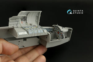 Intérieur coloré imprimé en 3D sur papier décalcomanie Quinta Studio QD32188 F-104J (Italeri) 1/32 – immagine 10