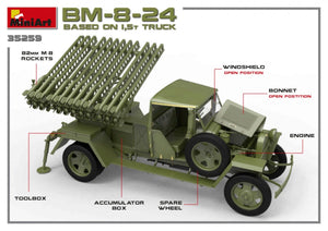 MiniArt 35259 Lance-roquettes soviétique BM-8-24 1/35  – image 13