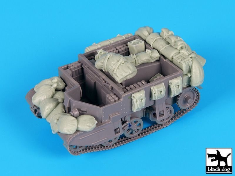 Ensemble d'accessoires Black Dog T72112 Bren Carrier pour maquettes IBG au 1/72