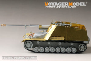 Voyager modèle PE35689 seconde guerre mondiale allemand Sd.Kfz.164 Nashorn pour DRAGON 6387/6165/6166/6314 1/35 – immagine 23
