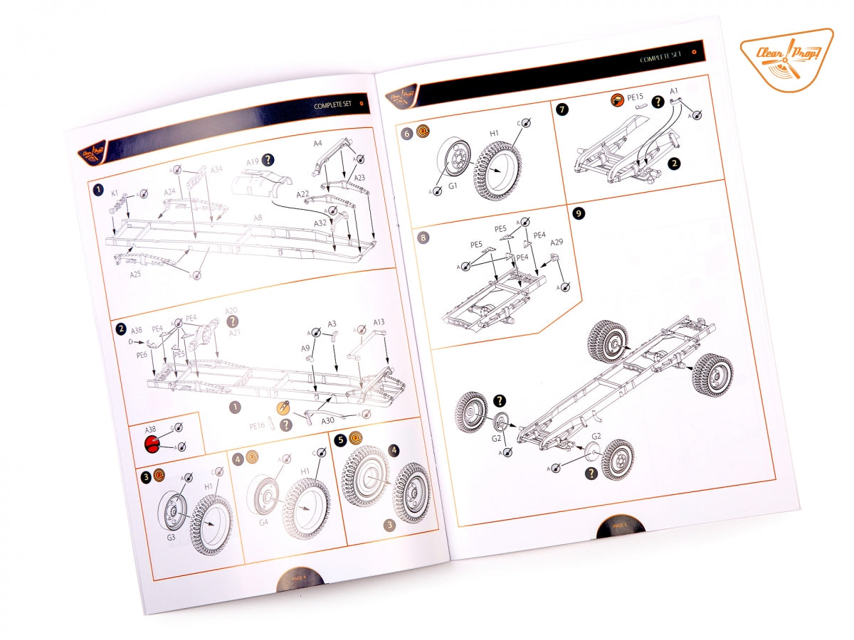 Clear Prop! CP72043 ZiS-5V ADVANCED KIT 1/72 – zdjęcie 18