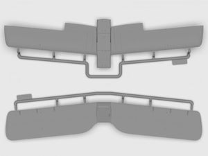 ICM 32039 Biplans d&amp;#39;entraînement de la Seconde Guerre mondiale Bucker Bu 131D, DH.82A Tiger Moth, Stearman PT-17 1/32 – image 6