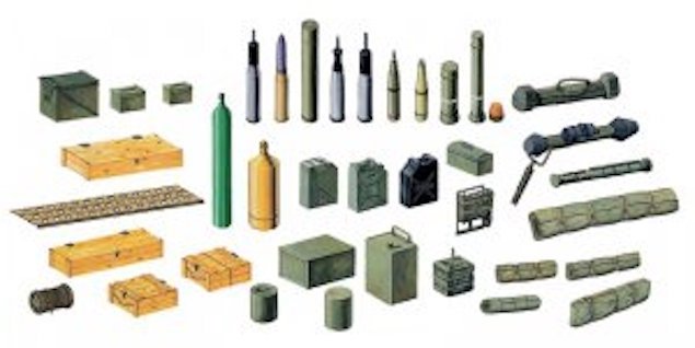Italeri 6423 Accessoires de combat modernes (1/35) – immagine 2