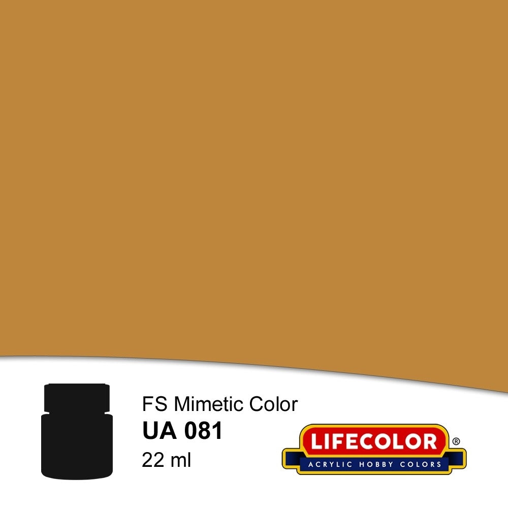 Lifecolor UA081 Jaune sable RLM 79 Variante 1941 22 ml