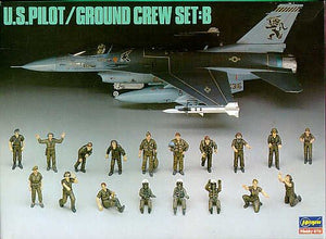 Hasegawa X48-5 Ensemble d&amp;#39;équipage au sol américain B (1/48)