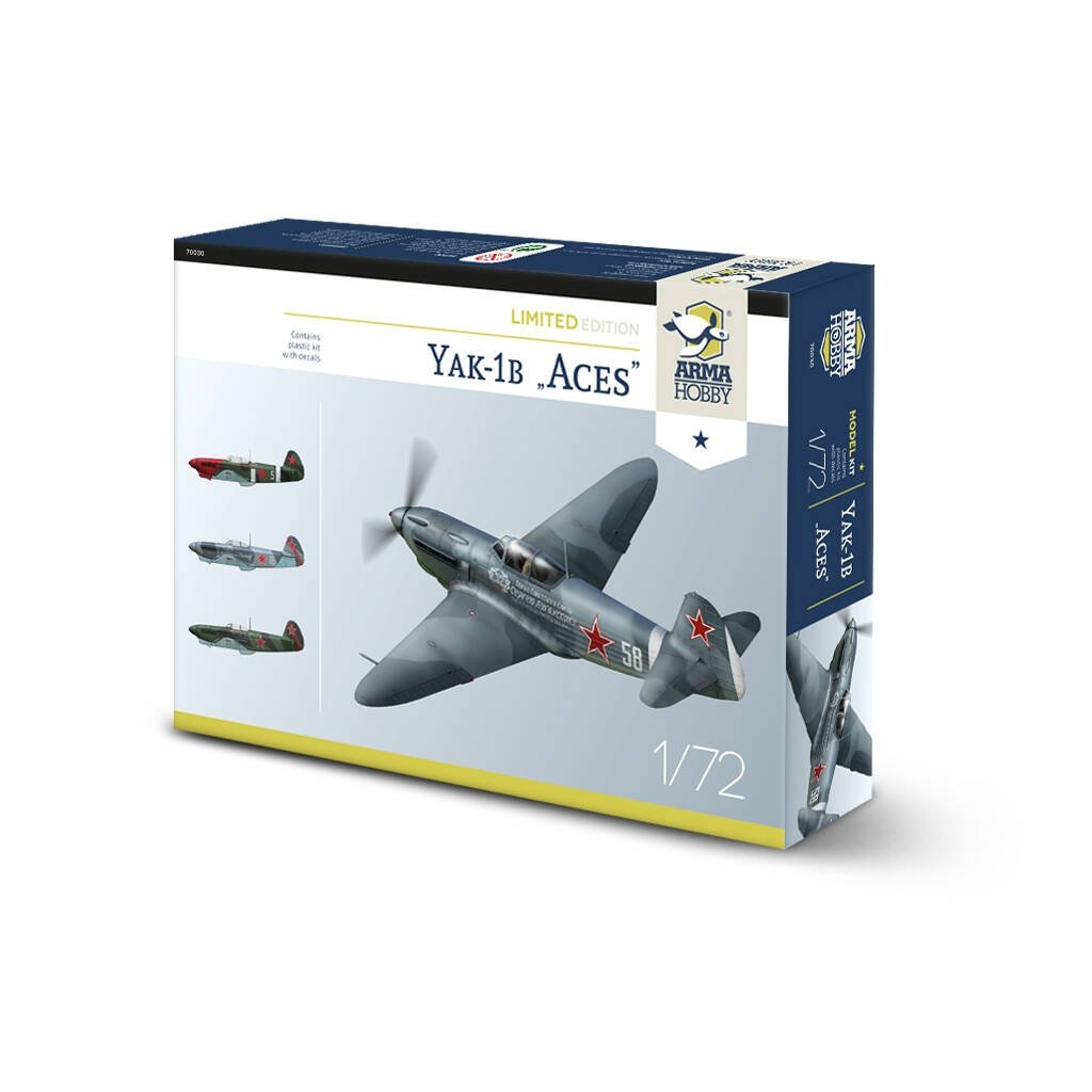 Arma Hobby 70030 Yakovlev Yak-1b As Soviétiques Édition Limitée 1/72