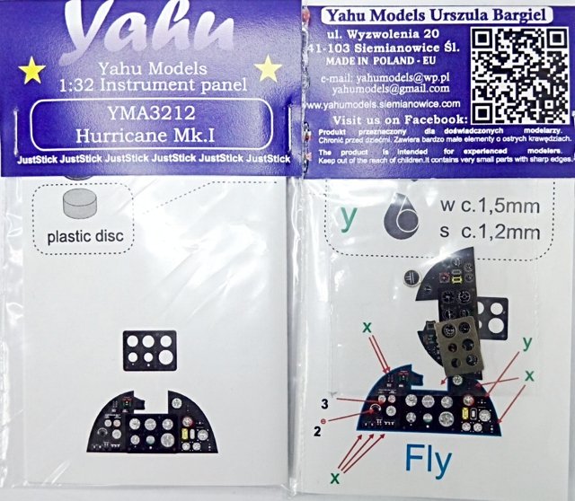 Yahu YMA3212 Hurricane Mk.I (Vol) 1/32