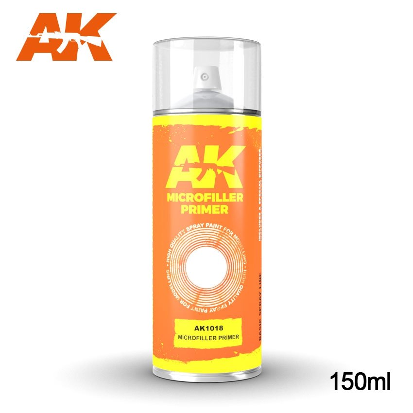 AK Interactive AK1018 PRIMER MICROFILLER SPRAY 150 ml