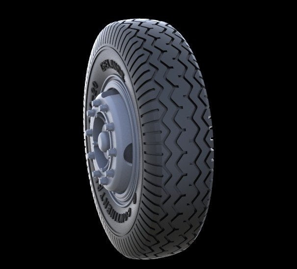 Roues de route Panzer Art RE35-247 pour Bussing-Nag 4500 (modèle tardif) 1/35 – immagine 2