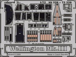 Eduard 73320 Wellington Mk. III SA 1/72 TRUMPETER
