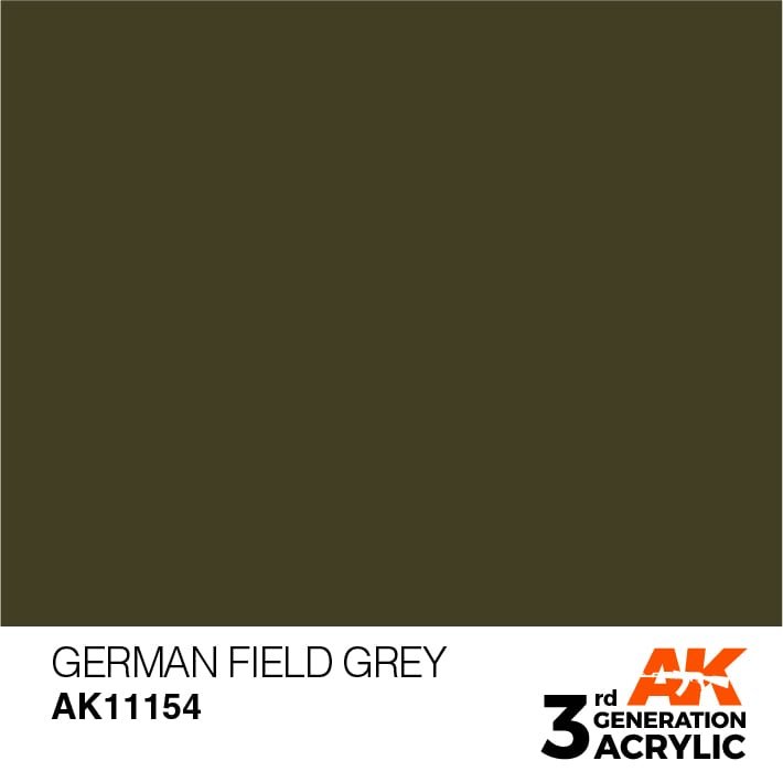 AK Interactive AK11154 GERMAN FIELD GRAY – STANDARD 17ml