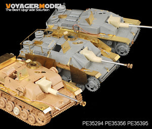 Maquette Voyager PE35395 StuG.III Ausf.F8 allemand de la Seconde Guerre mondiale, version de base (fin de production), pour DRAGON 6644, échelle 1/35 – image 3