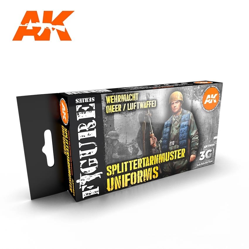 AK Interactive AK11624 SPLITTERTARNMUSTER UNIFORMES