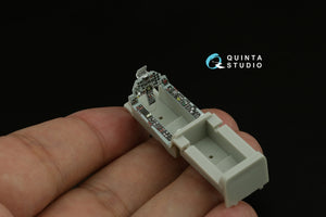 Intérieur imprimé en 3D et coloré sur papier décalcomanie Quinta Studio QD72136 Mitsubishi F-1 (Hasegawa) 1/72 – image 7