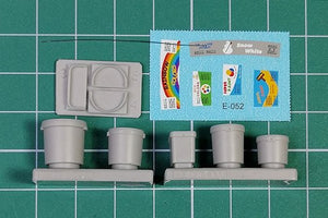 EUREKA XXL E-052 Contenants en plastique pour peinture 1/35 – immagine 3