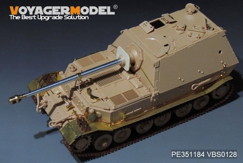 Kit d&amp;#39;amélioration pour chasseur de chars allemand Sd.Kfz.184 Ferdinand de la Seconde Guerre mondiale, Voyager Model PE351184 (pour AMUSING HOBBY 35A044), échelle 1/35 – immagine 5