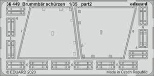 Eduard 36449 Brummbär schurzen 1/35 ACADÉMIE – image 2