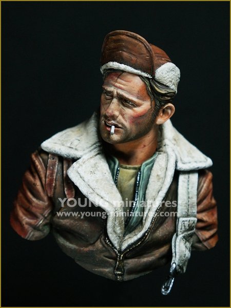 Young Miniatures YM1862 ÉQUIPAGE DE BOMBER B-17 1/10 – imagen 4