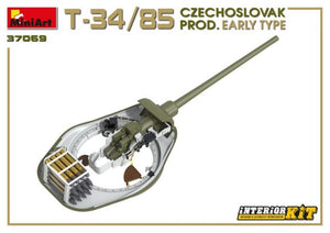 Miniart 37069 T-34/85 Production tchécoslovaque Type précoce 1/35 – immagine 13