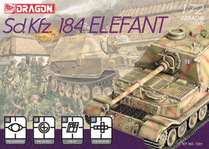 Dragon 7201 SdKfz.184 Elefant 1/72 – zdjęcie 2