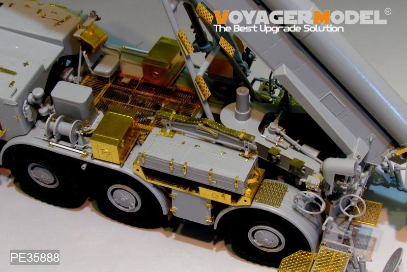 Modèle Voyager PE35888 TEL russe moderne 9P113 avec roquette 9M21, base pour TRUMPETER 1/35 – imagen 9