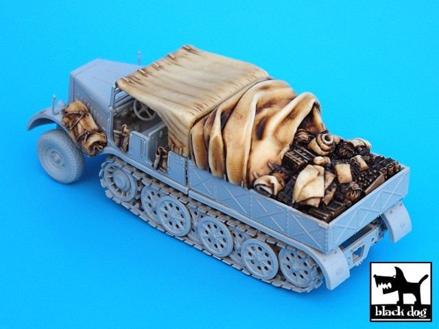 Chien noir T72018 Sd. Kfz. 9 Famo pour Revell 1/72 – image 3