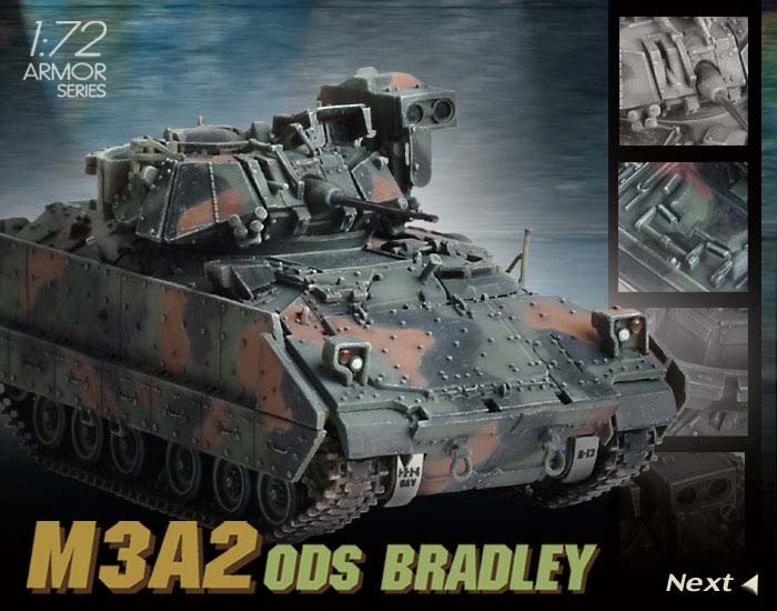 Dragon 7229 M3A2 ODS Bradley 1/72 – image 2