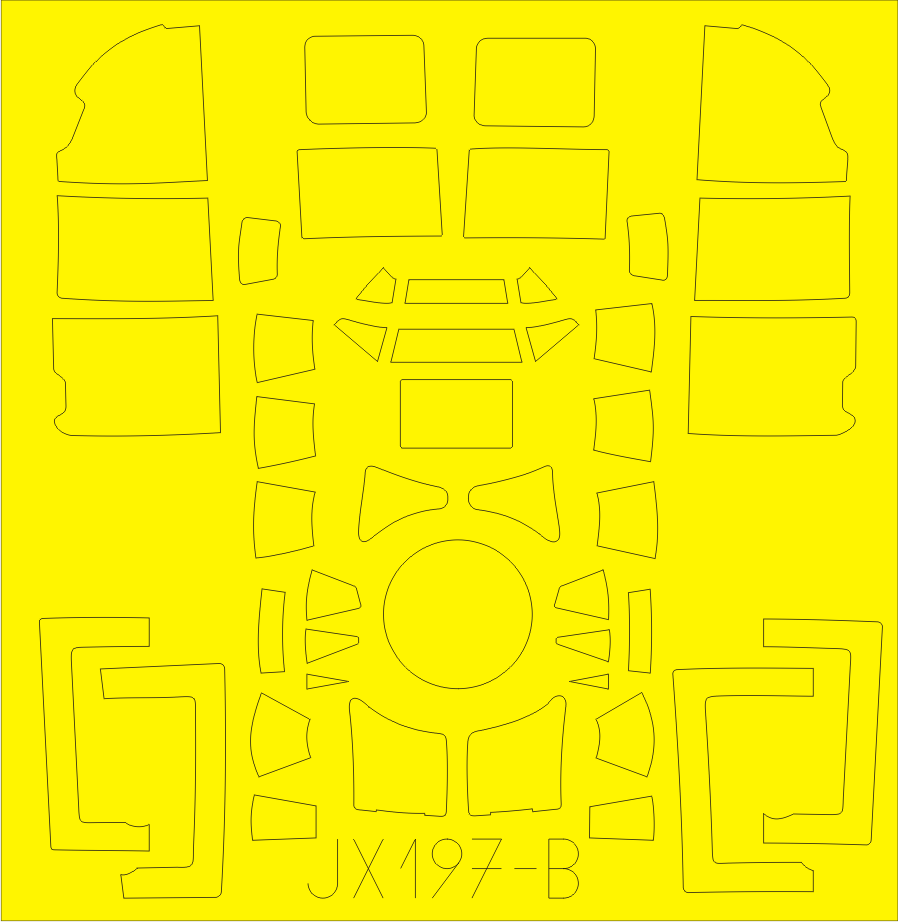 Maquette Eduard JX197 B-17E HK au 1/32 – image 3