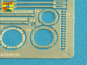 Canon Aber 35L-148 125 mm 2A46M pour char russe T-72M1 et T-64A/B (1/35) – imagen 4