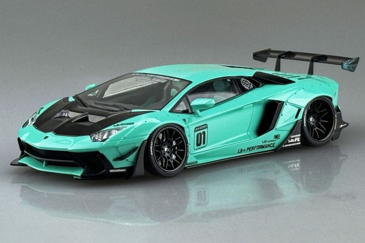 Aoshima 05995 LB-Works Lamborghini Aventador Édition Limitée Ver. 2 1/24 – Bild 2