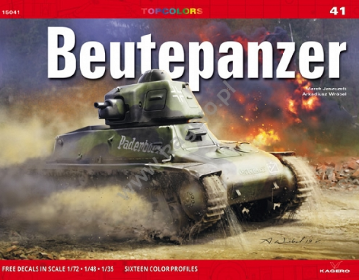 Kagero 15041 Beutepanzer (décalcomanies) PL/EN