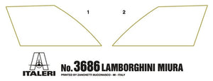 Italeri 3686 LAMBORGHINI MIURA (1/24)  – image 3
