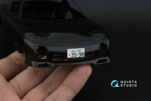 Quinta Studio QD+24024 Efini-Mazda RX-7FD 3D-Printed &amp; coloured Interior on decal paper (Aoshima) 1/24
