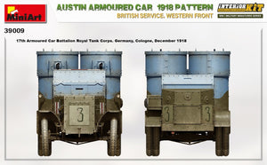 Miniart 39009 Voiture blindée Austin modèle 1918. Service britannique. Front de l&amp;#39;Ouest. Maquette intérieure 1/35 – immagine 15