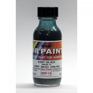 Peinture MR. Paint MRP-014 Bleu marine brillant ANA 623 ANA606 US NAVY 1942-55 30 ml – Bild 2
