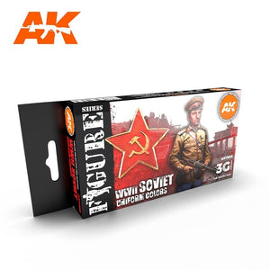 AK Interactive AK11635 COULEURS D&amp;#39;UNIFORME SOVIÉTIQUE DE LA SECONDE GUERRE MONDIALE