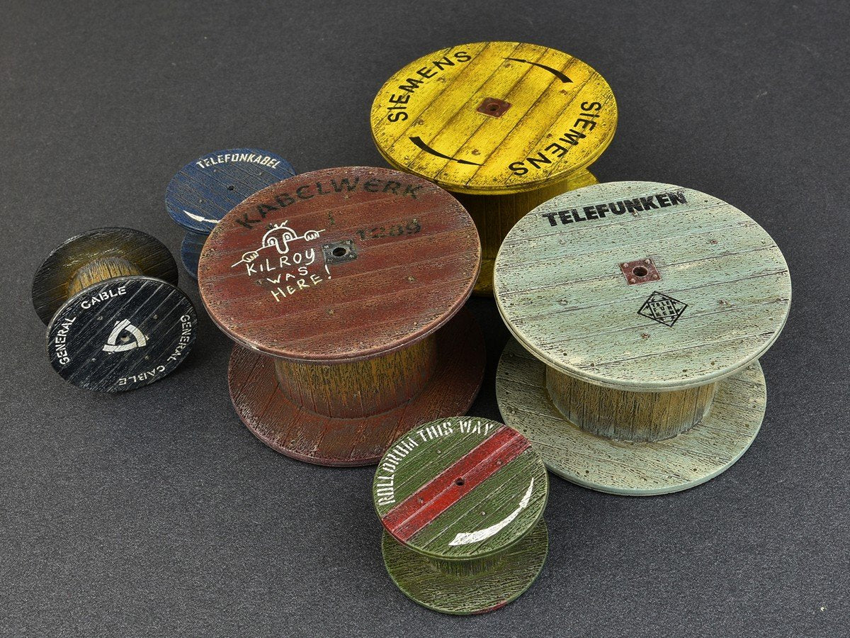 MiniArt 35583 BOBINES DE CÂBLE (1/35) – Bild 5