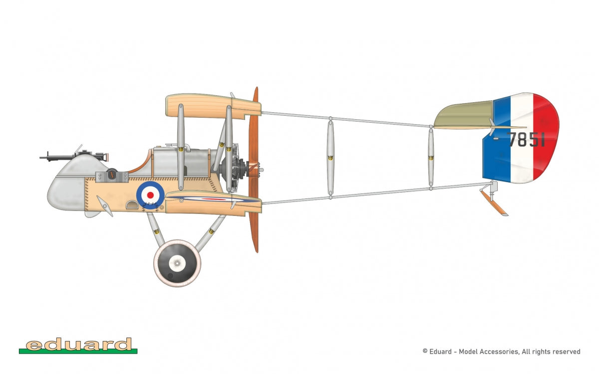 Eduard 8094 DH-2 - The ProfiPACK Edition 1/48 – zdjęcie 5